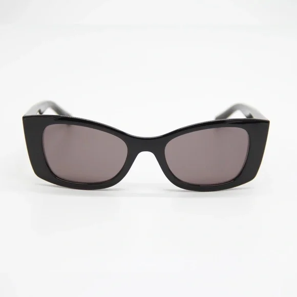 NEW SAINT LAURENT SL593 001 WOMEN BLACK BROWN SUNGLASSES SL 593 display picture 3
